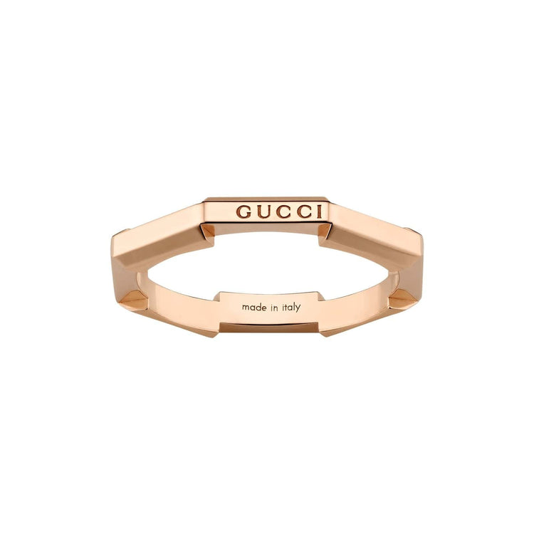 Link To Love Gucci Mirrored Ring