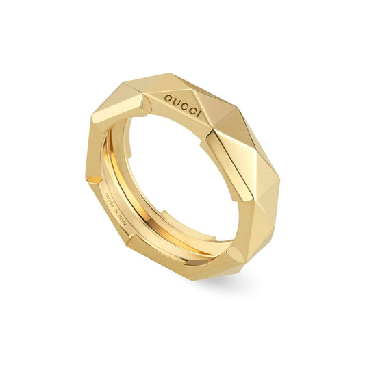 Link To Love Gucci Studded Ring