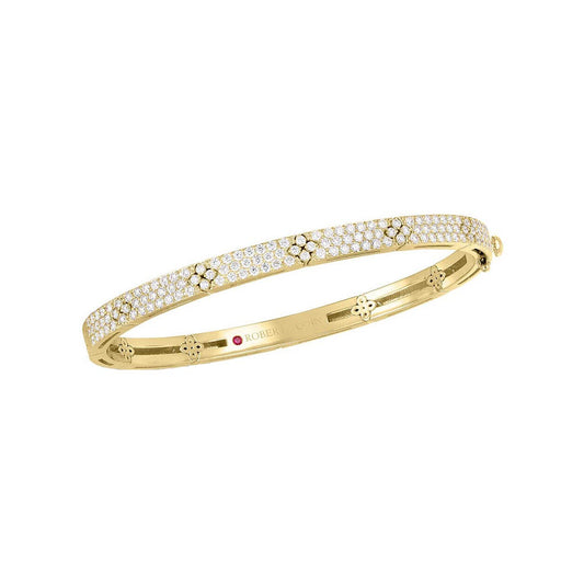 Love In Verona Pave Round Diamond Bangle