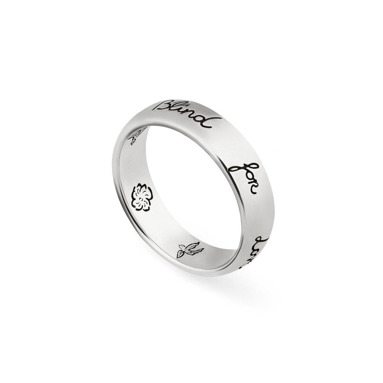 Thin Blind For Love Ring