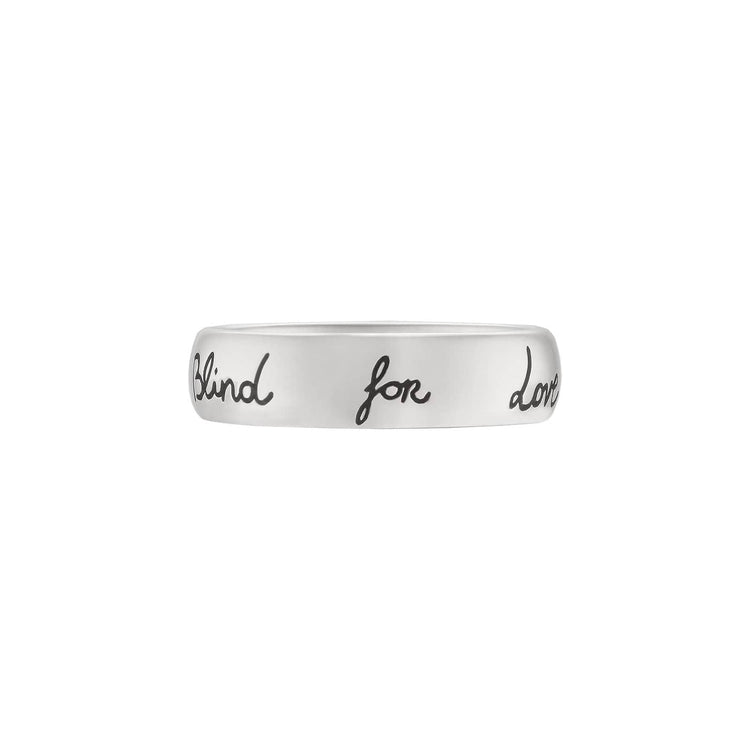 Thin Blind For Love Ring