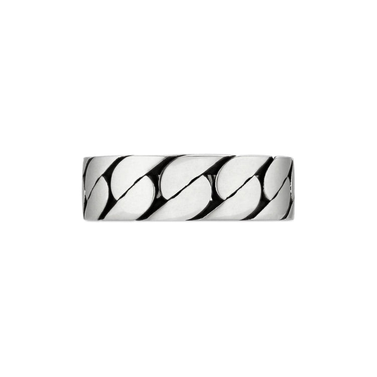 Wide Interlocking G Ring