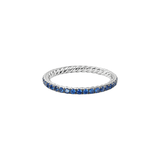 Blue Sapphire Eden Eternity Band