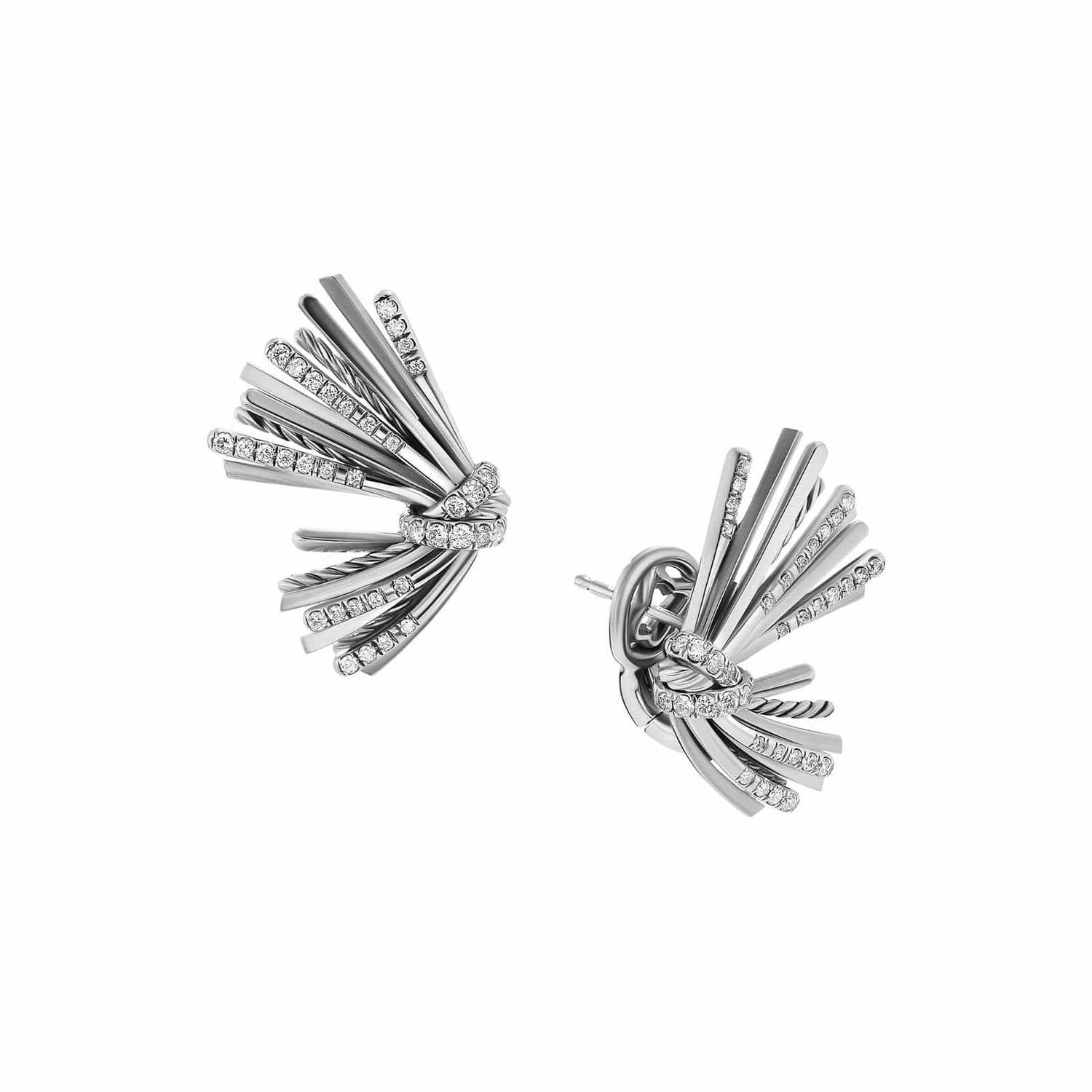 Angelika Flair Earrings with Diamonds - David Yurman- Diamond Cellar