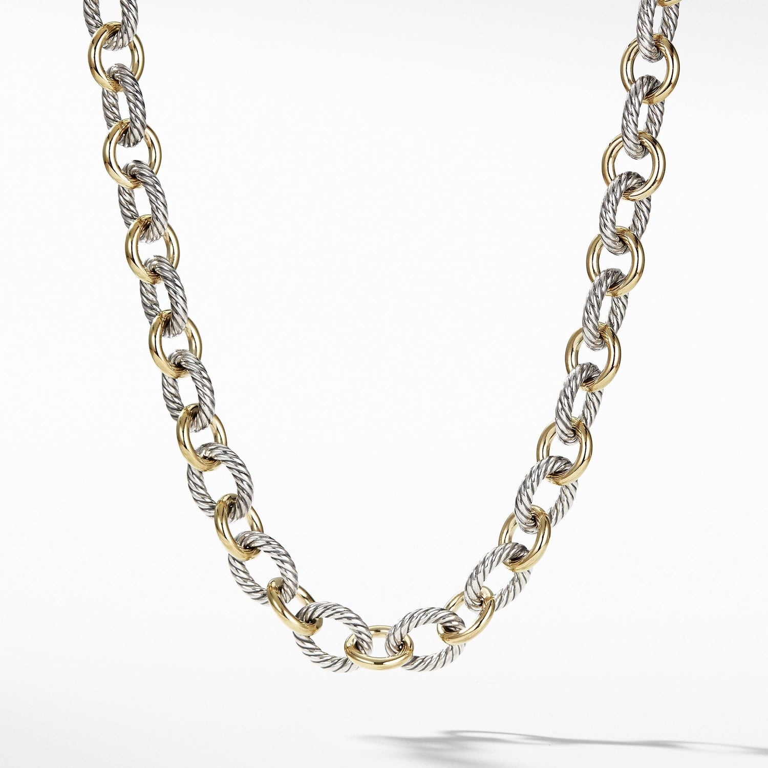 Chain Necklace with 18K Gold - David Yurman- Diamond Cellar