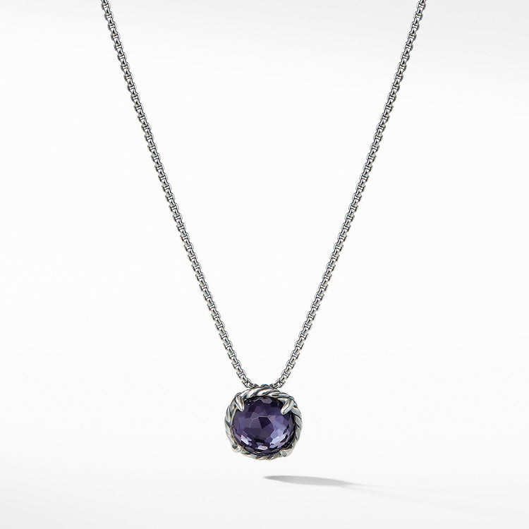 Chatelaine Pendant Necklace with Black Orchid - David Yurman- Diamond Cellar