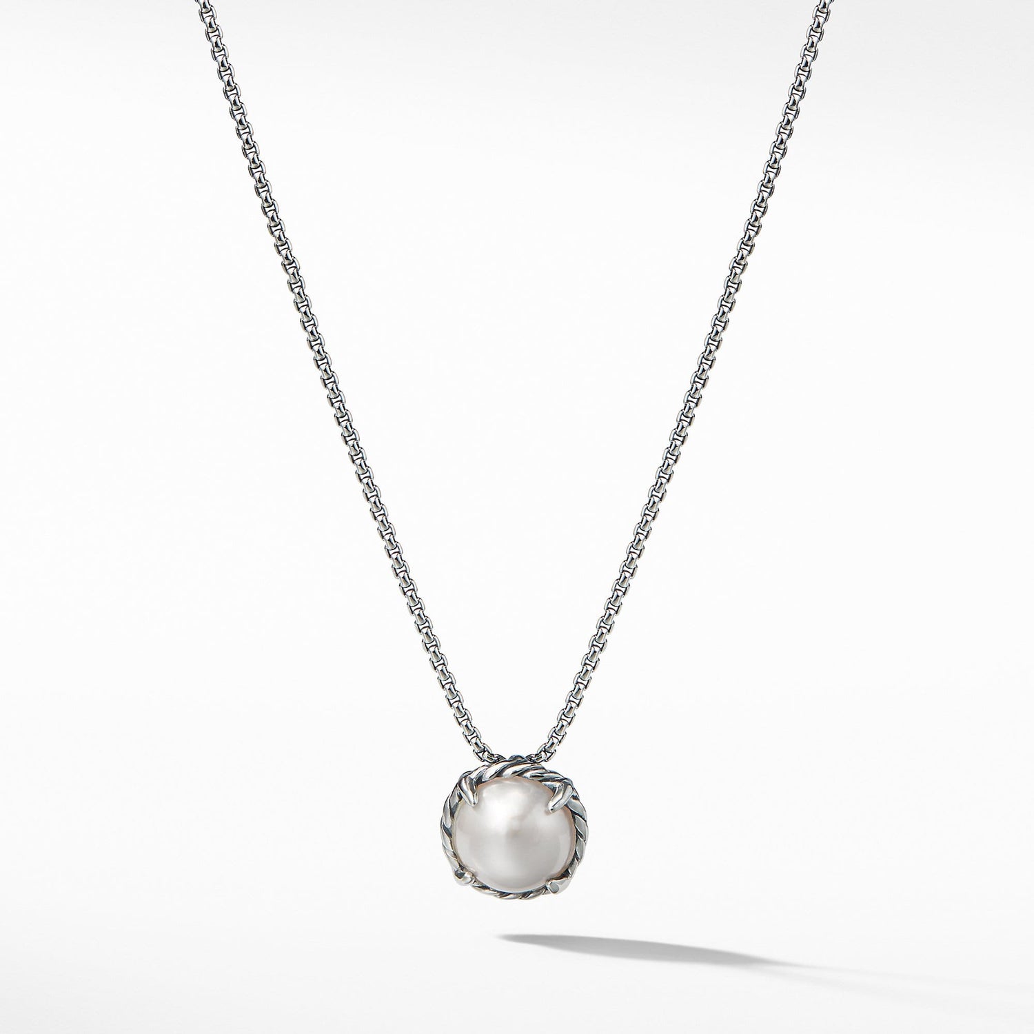 Chatelaine Pendant Necklace with Pearl - David Yurman- Diamond Cellar