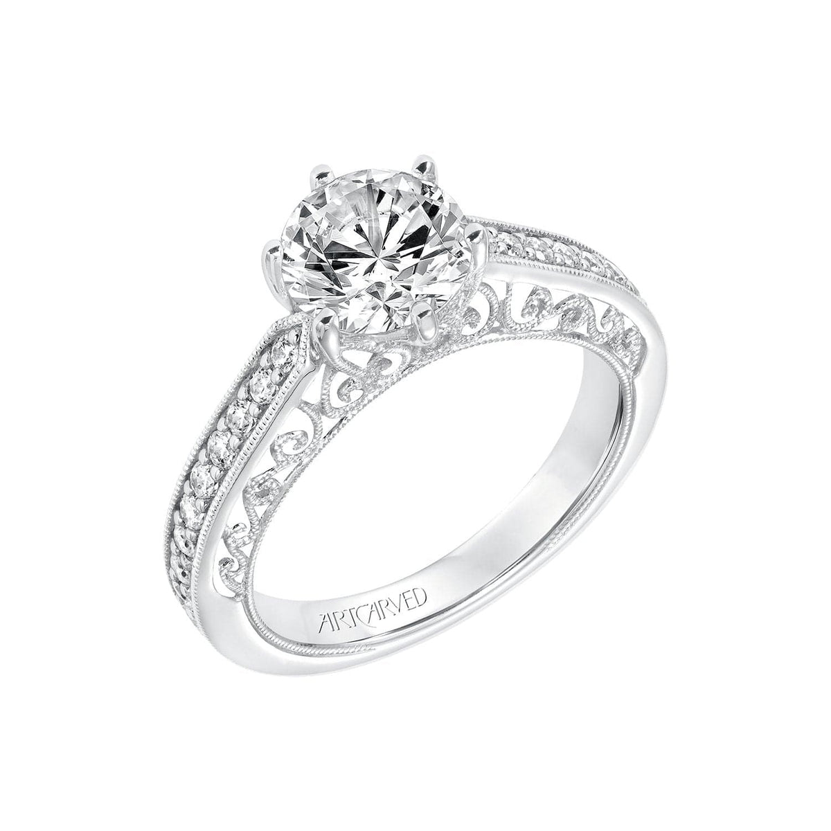 ArtCarved Patricia Classic Engagement Ring