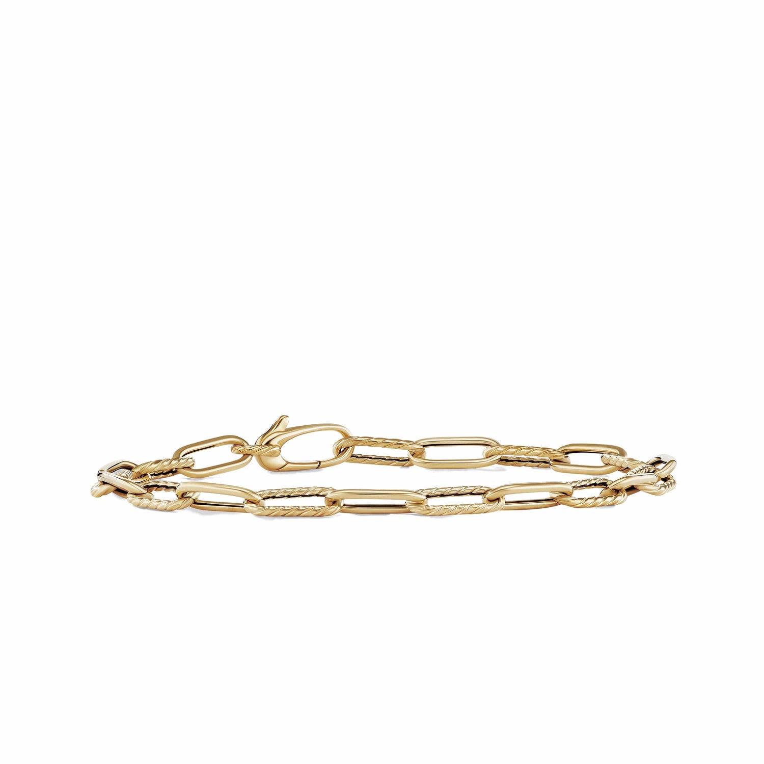 DY Madison Chain Bracelet in 18K Yellow Gold - David Yurman- Diamond Cellar