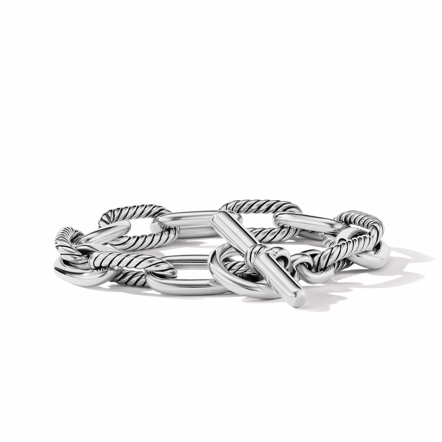 DY Madison Toggle Chain Bracelet with 18K Yellow Gold - David Yurman- Diamond Cellar