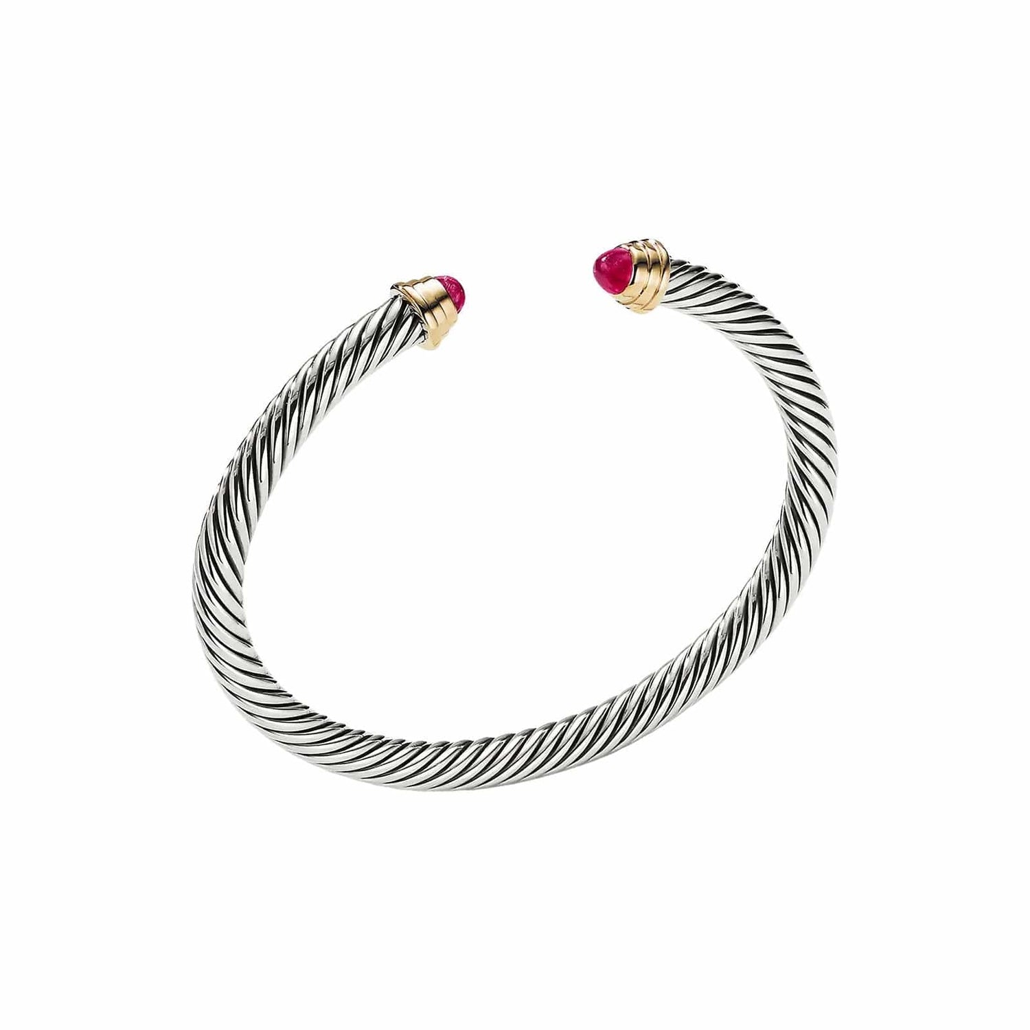 Ruby Cable Kids Cuff - David Yurman- Diamond Cellar