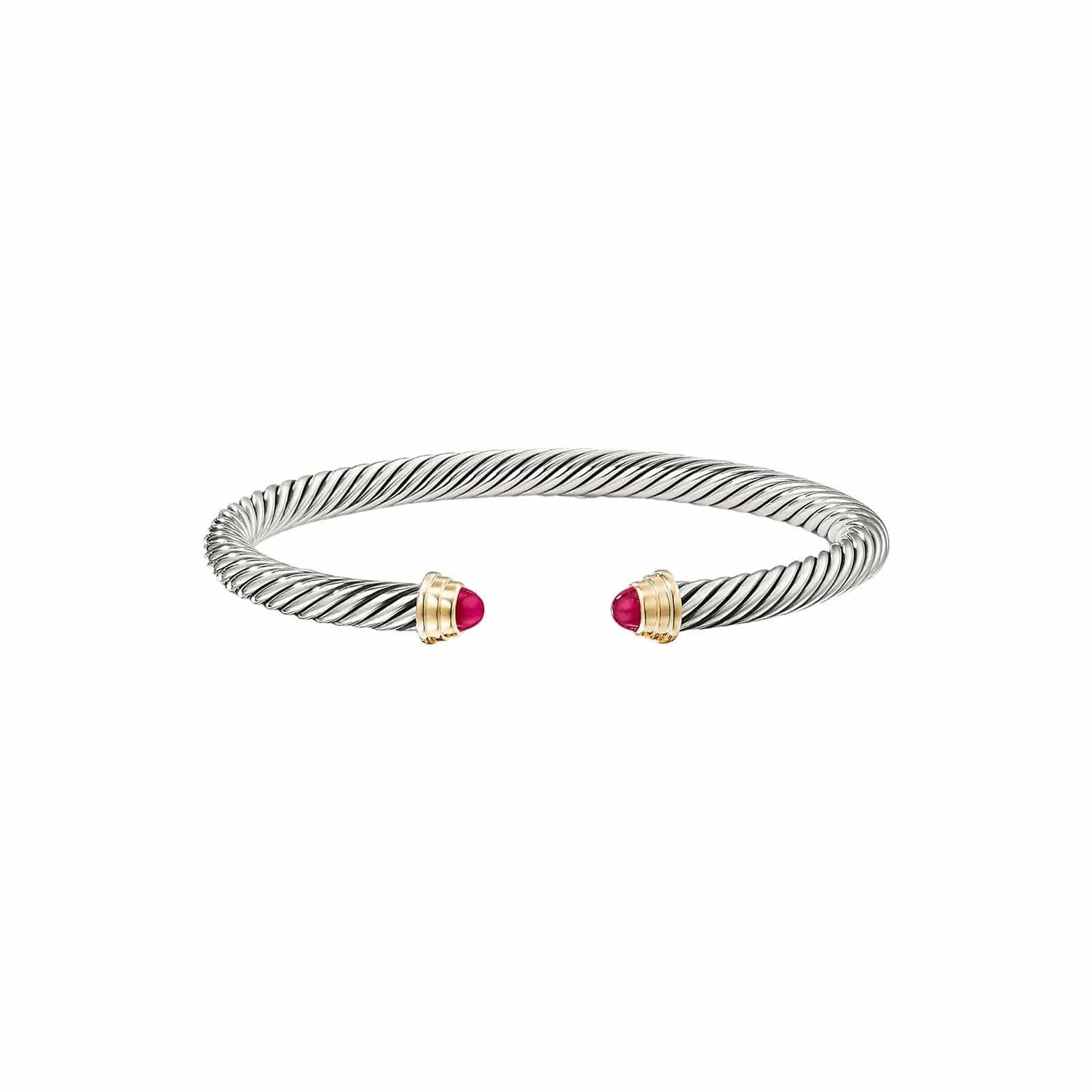 Ruby Cable Kids Cuff - David Yurman- Diamond Cellar