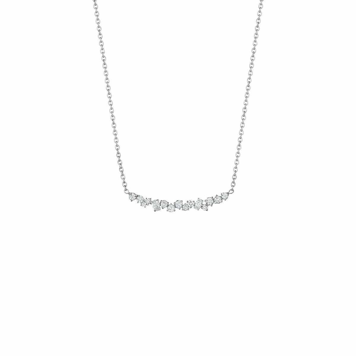 Stardust Multi Diamond Choker Necklace