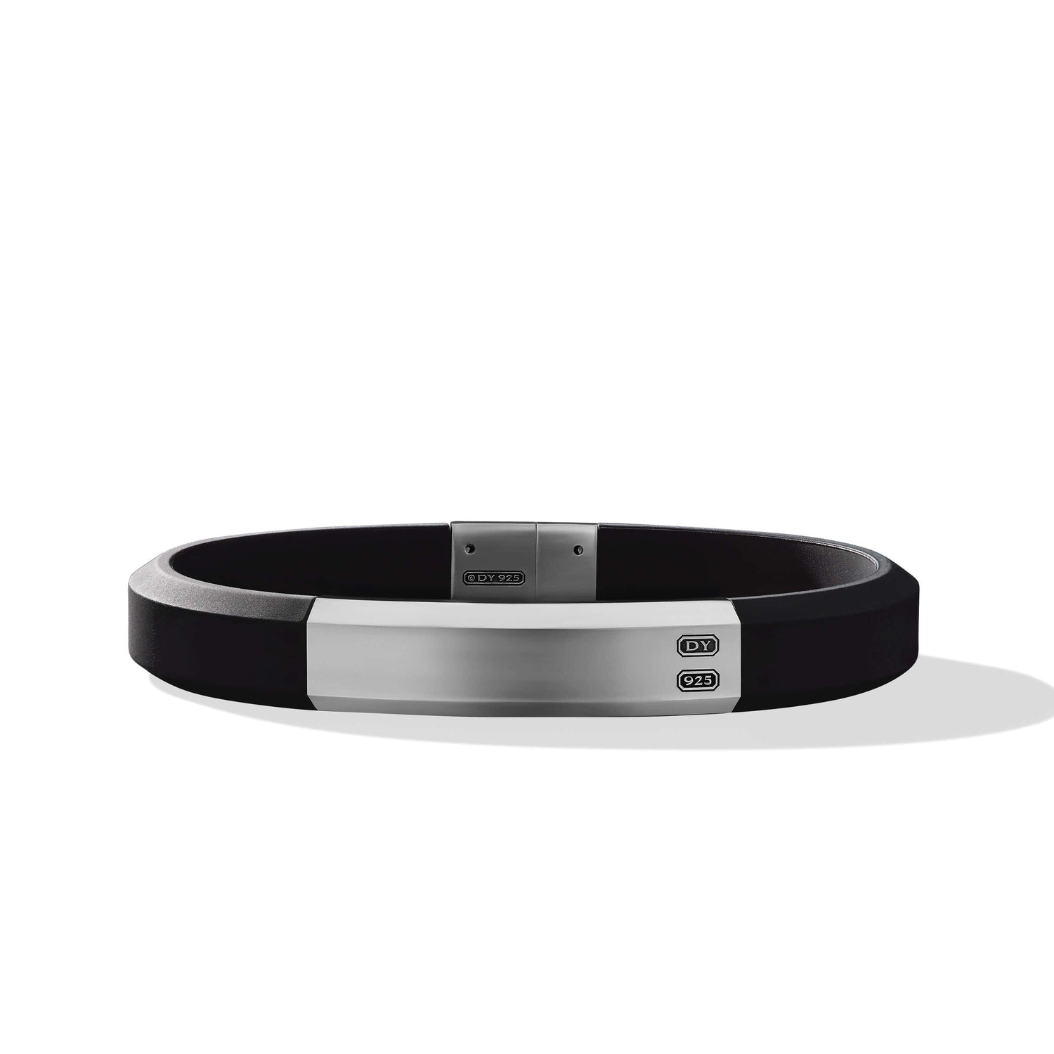 Streamline ID Black Rubber Bracelet - David Yurman- Diamond Cellar